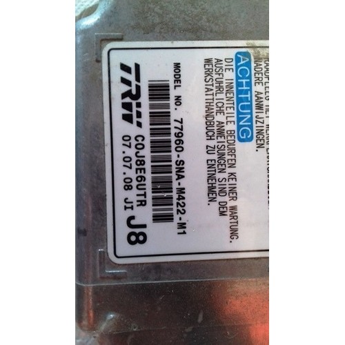 Módulo Air Bag Honda Civic 2007 2008 2009 2010 2011